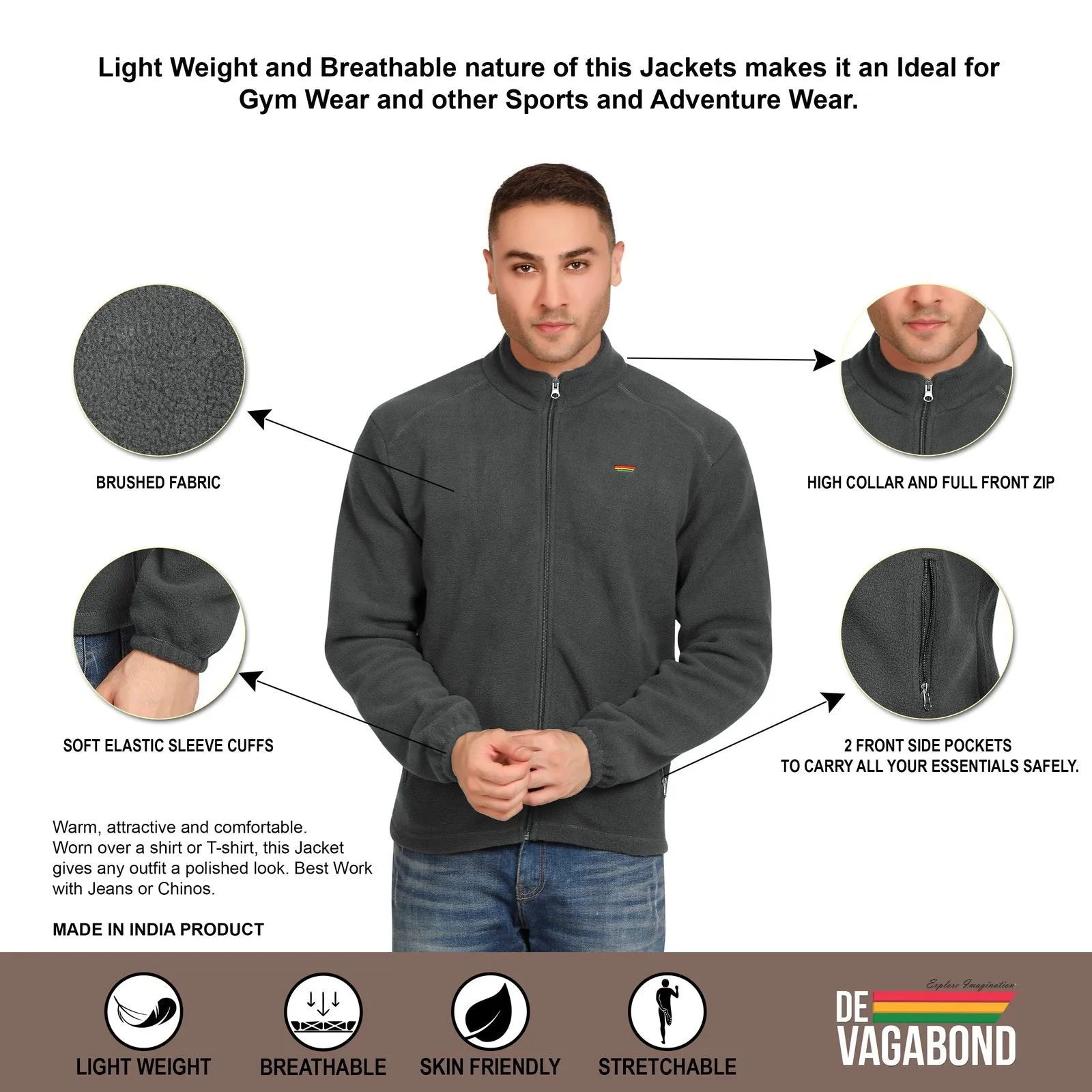 Fleece Jacket Unisex