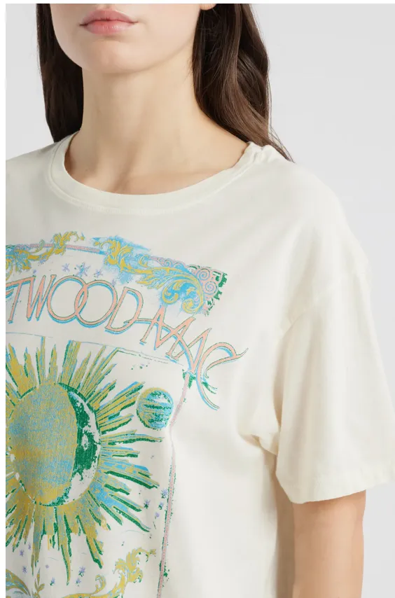 Fleetwood Boyfriend Tee | Stone Vintage