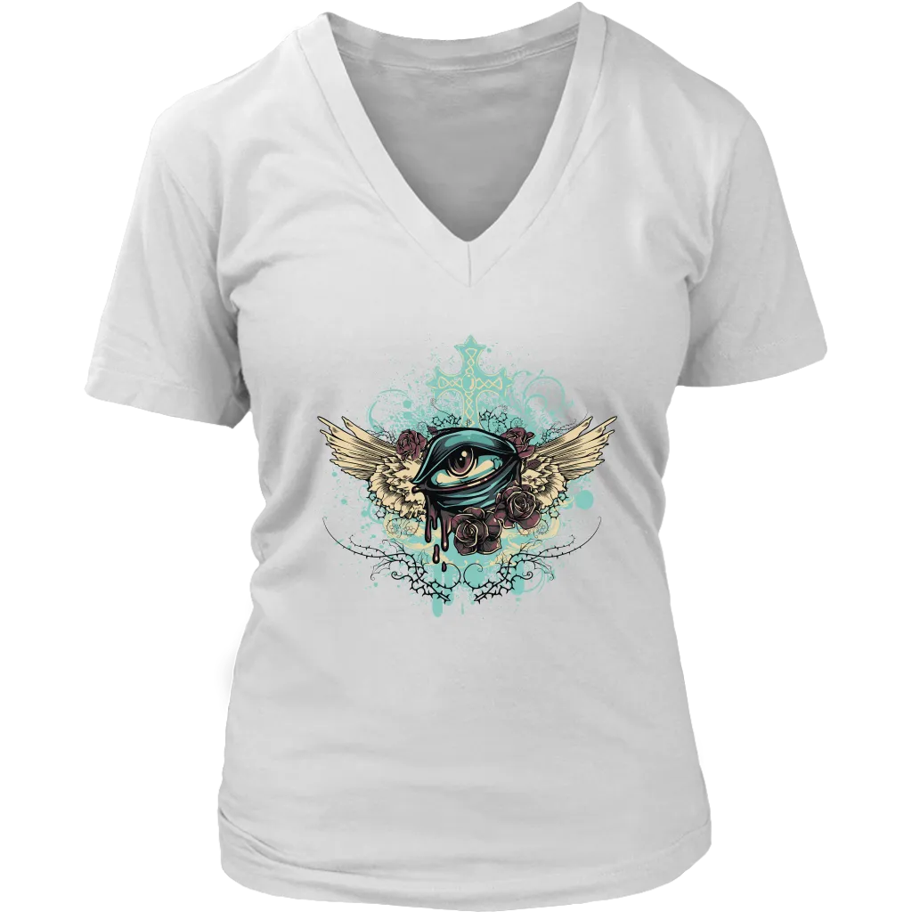 Flying Eyeball T-shirt, Fun Gift Shirt