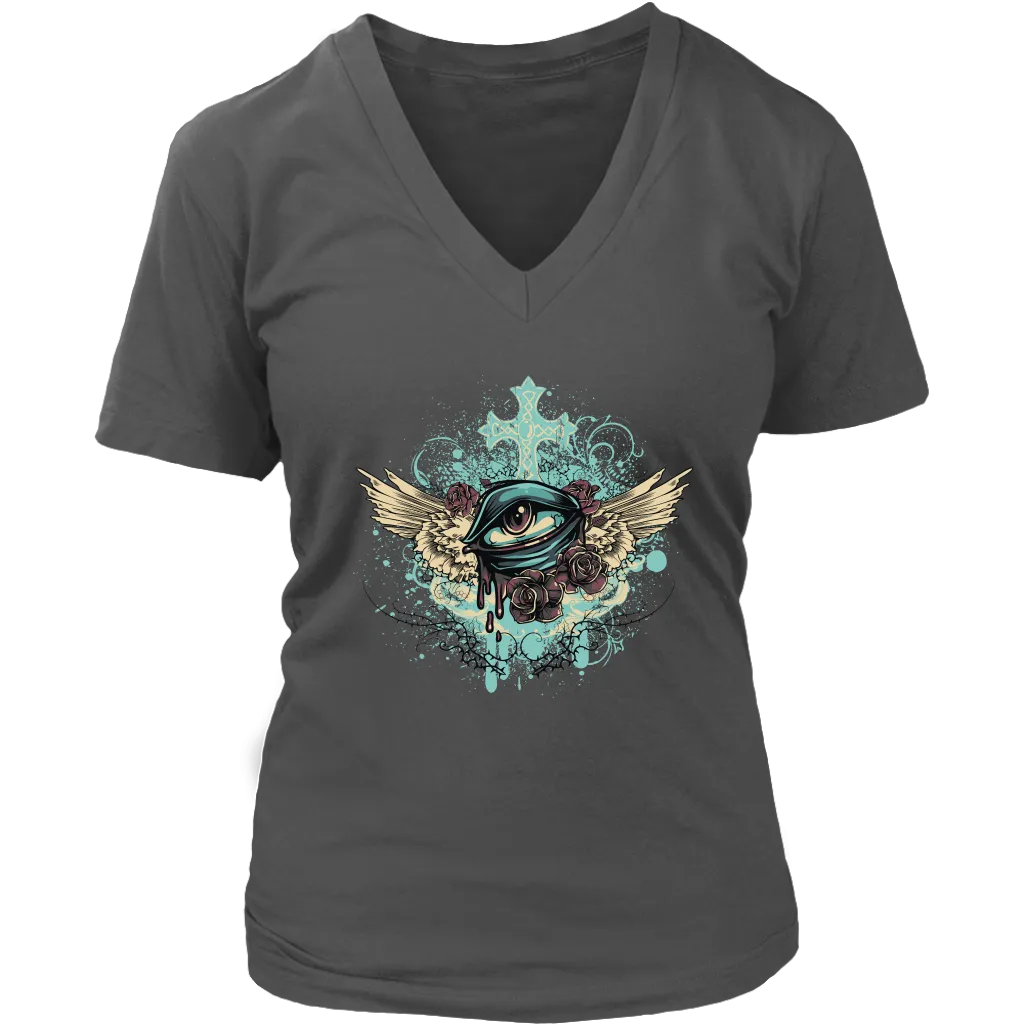 Flying Eyeball T-shirt, Fun Gift Shirt