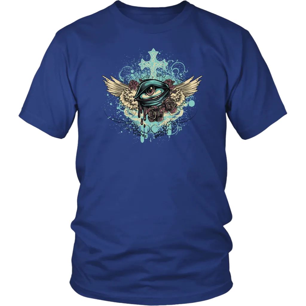 Flying Eyeball T-shirt, Fun Gift Shirt