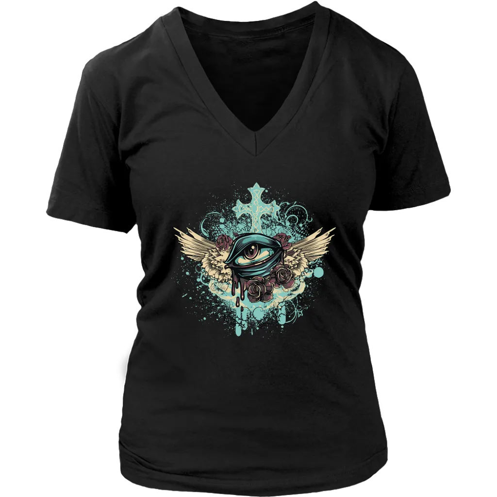 Flying Eyeball T-shirt, Fun Gift Shirt