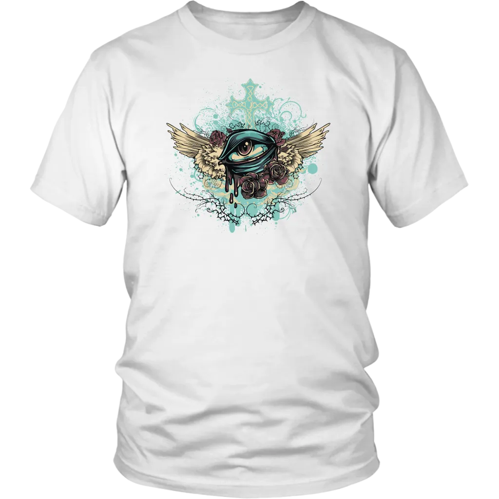 Flying Eyeball T-shirt, Fun Gift Shirt