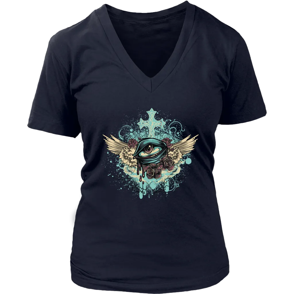 Flying Eyeball T-shirt, Fun Gift Shirt