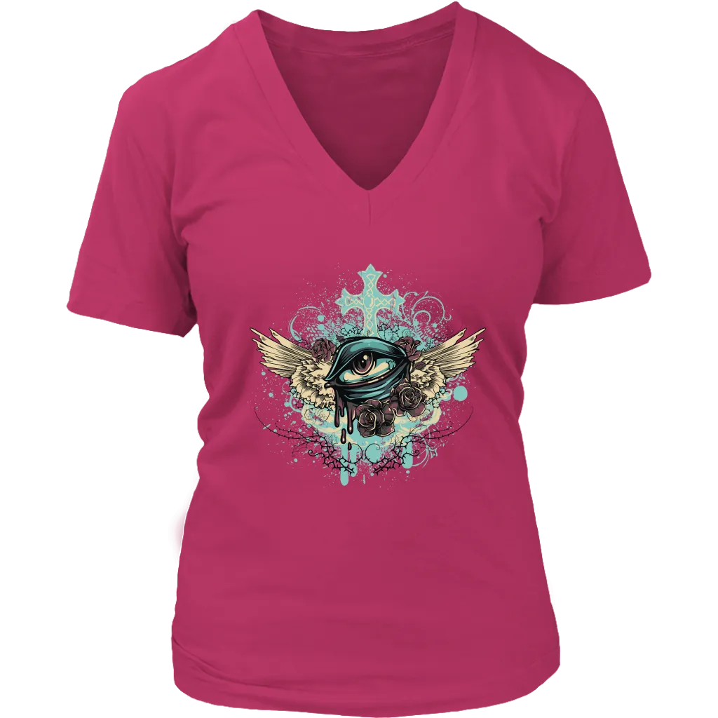 Flying Eyeball T-shirt, Fun Gift Shirt