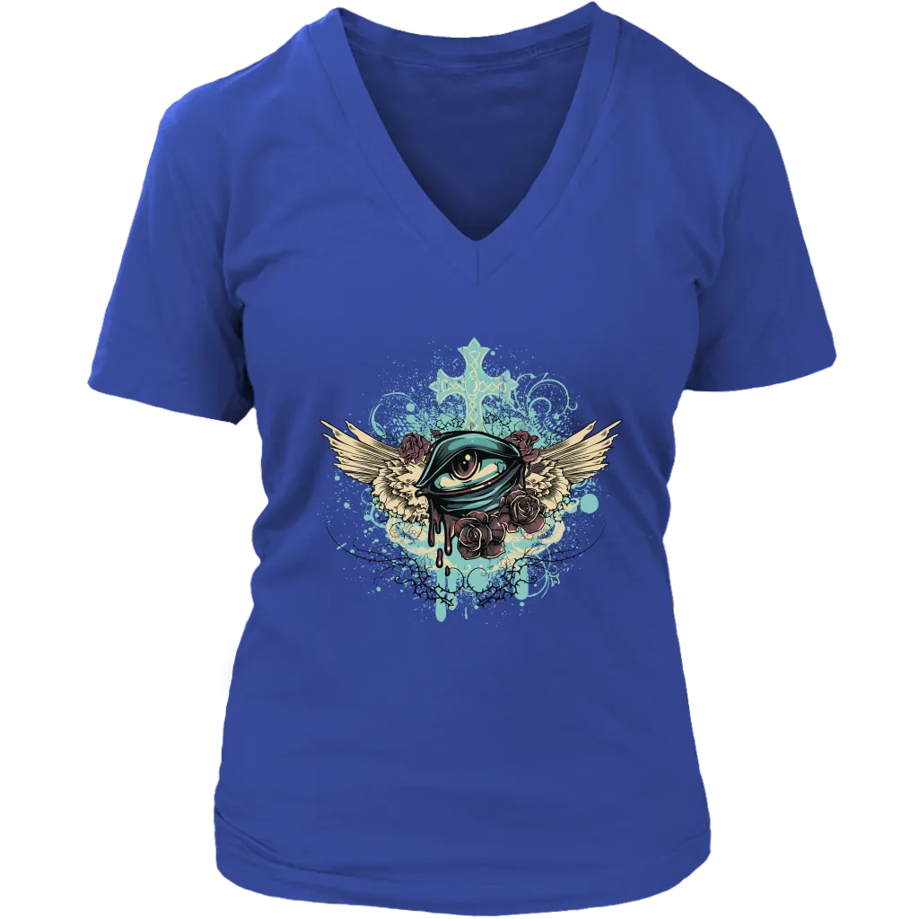 Flying Eyeball T-shirt, Fun Gift Shirt