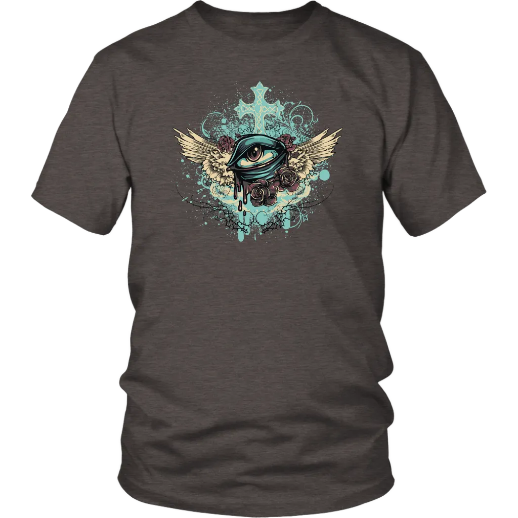 Flying Eyeball T-shirt, Fun Gift Shirt