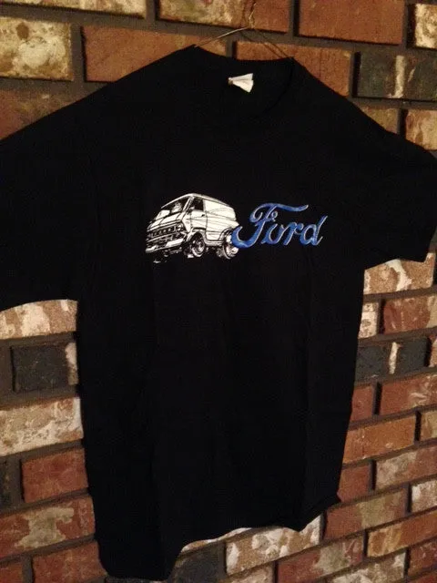 Ford Econoline Boogie Van Shirt - 1960's 1970's Vannin! Shaggin Wagon!  1973 1974 1975