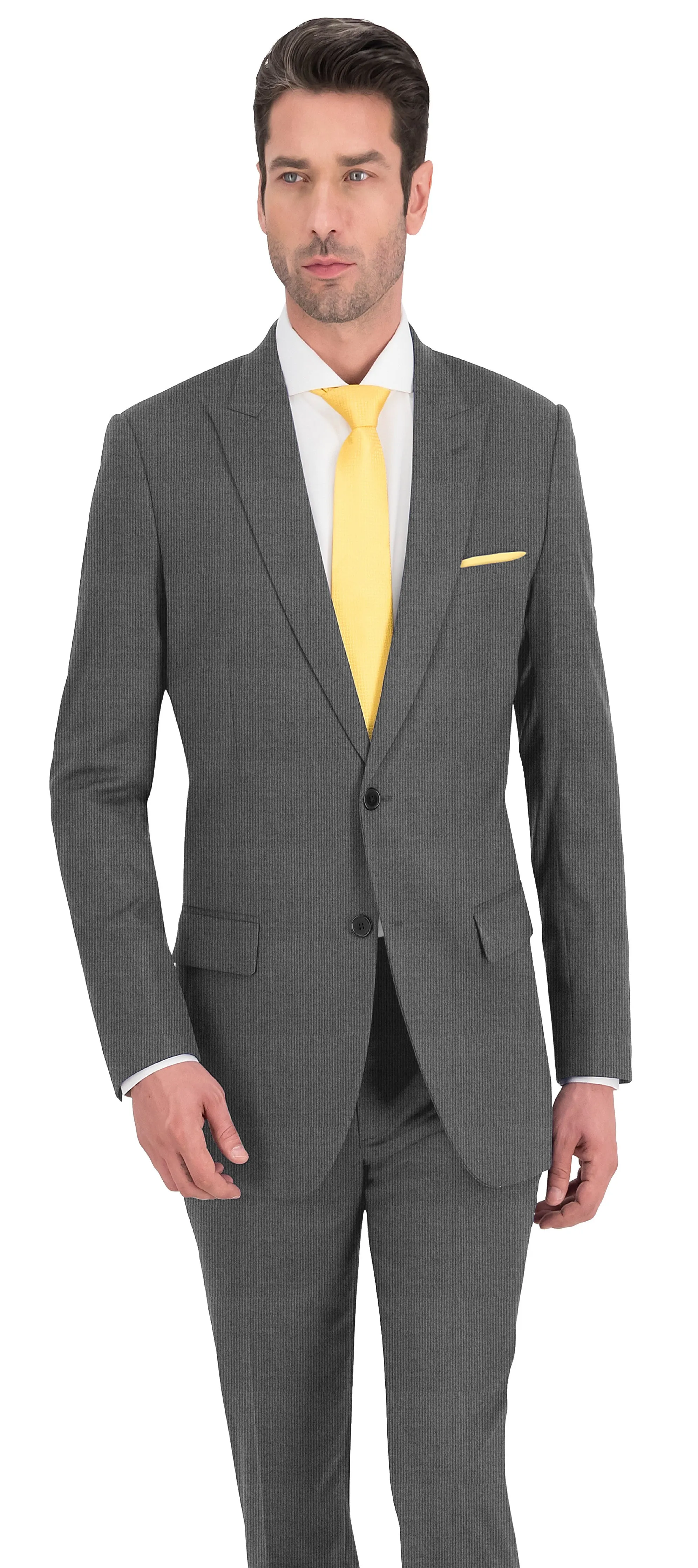 Fossil Grey Thin Stripe Vest