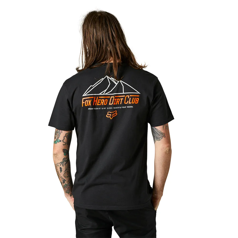 Fox Hero Dirt Ss Premium Tee - Black