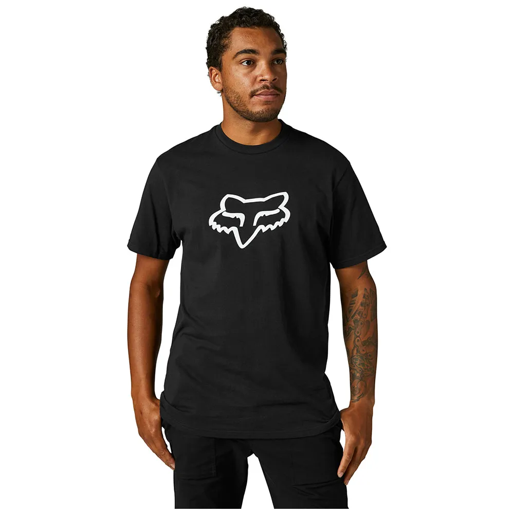 FOX LEGACY FOX HEAD SS TEE [BLACK/WHITE]