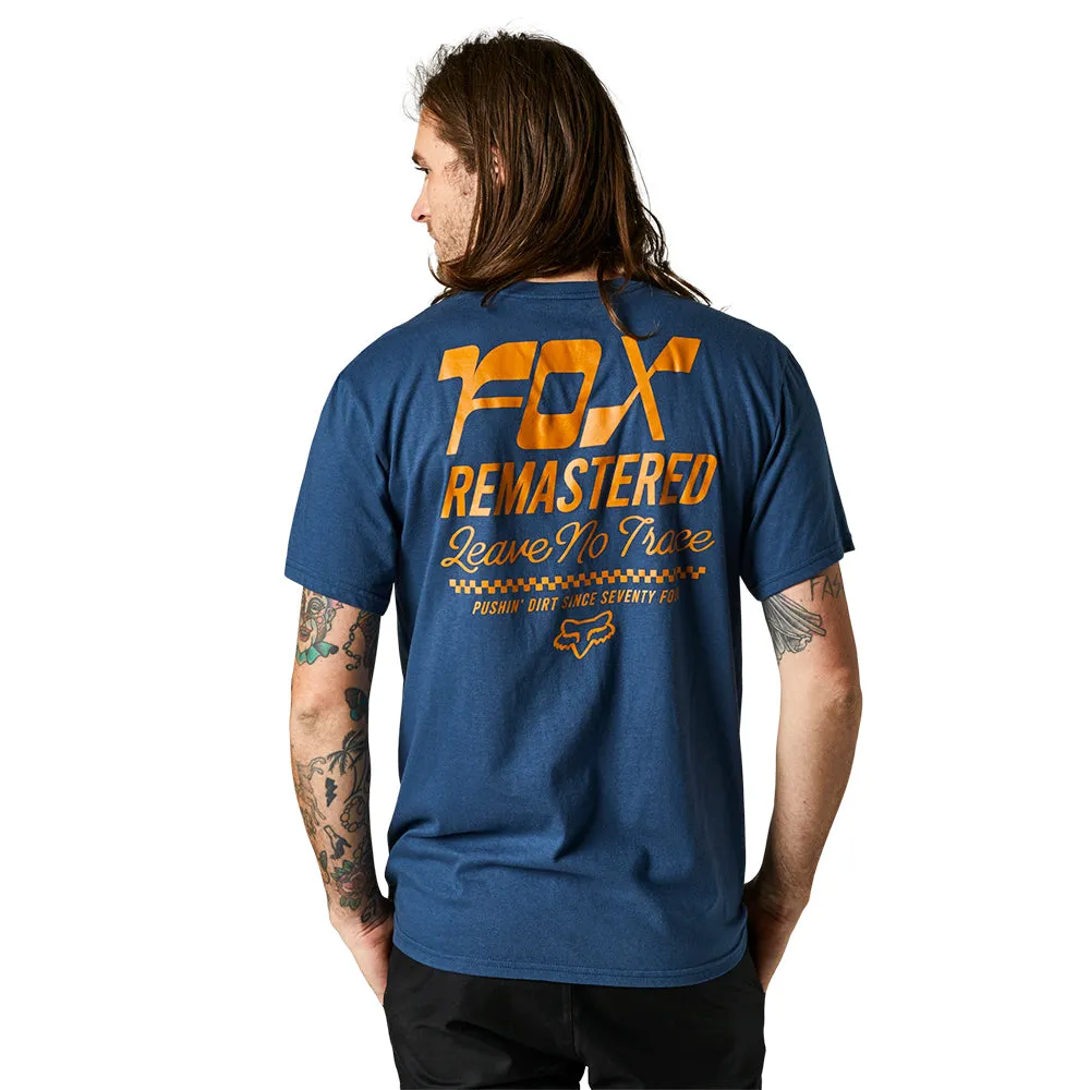 Fox Remastered Ss Tee - Dark Indigo