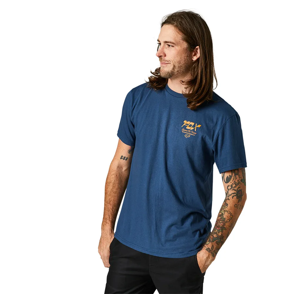 Fox Remastered Ss Tee - Dark Indigo