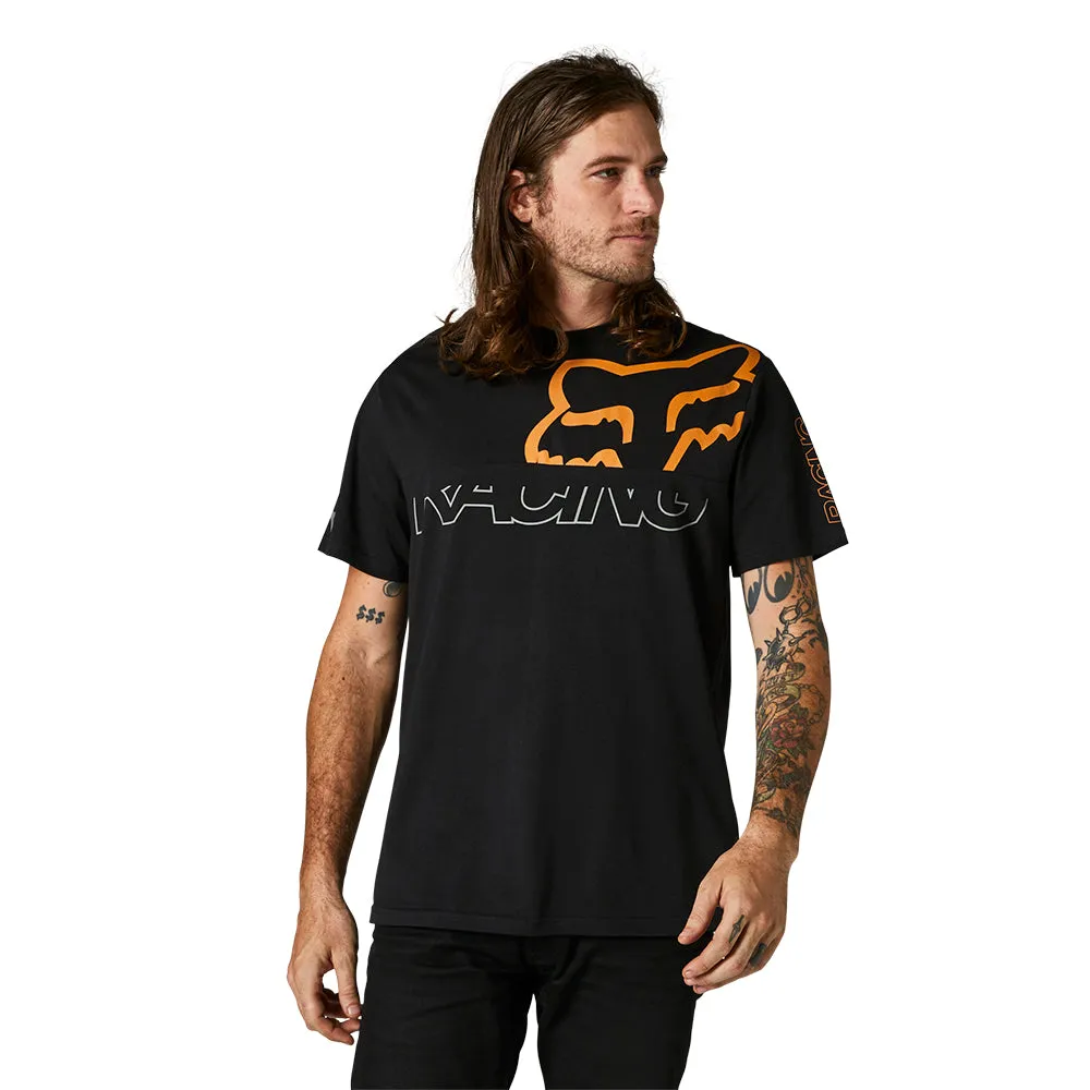 Fox Skew Ss Crew Tee - Blk