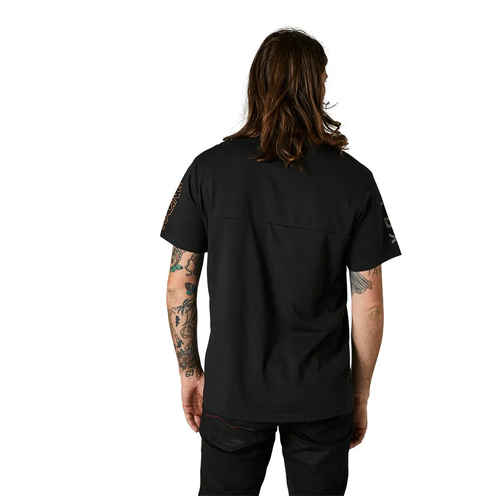 Fox Skew Ss Crew Tee - Blk