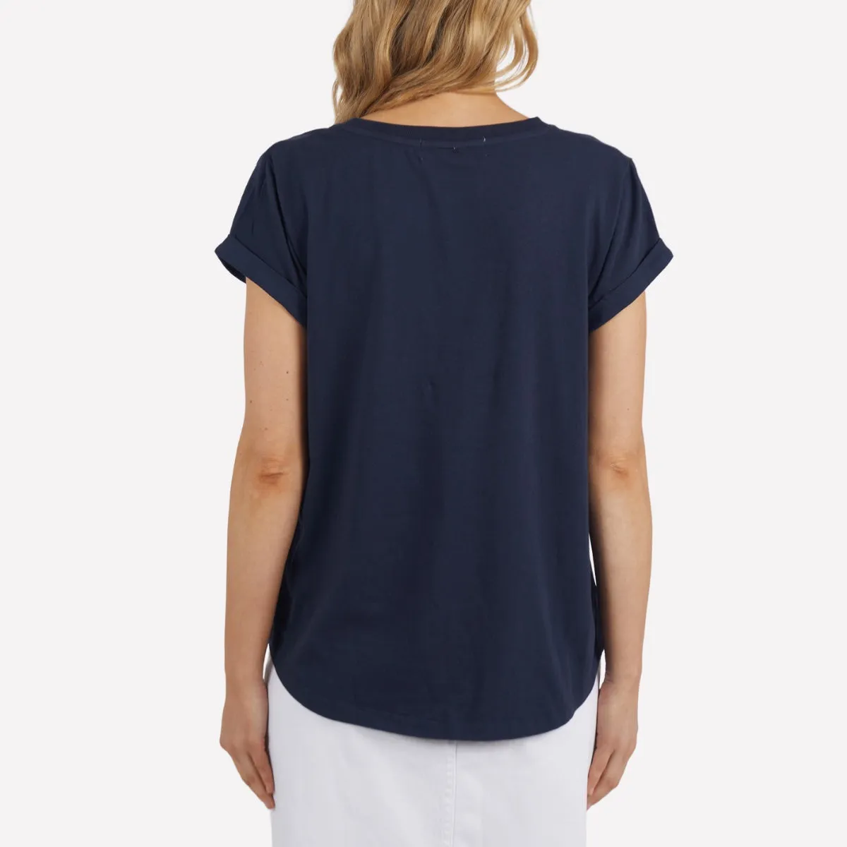 Foxwood Manly V Tee (Navy)