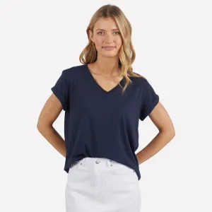 Foxwood Manly V Tee (Navy)