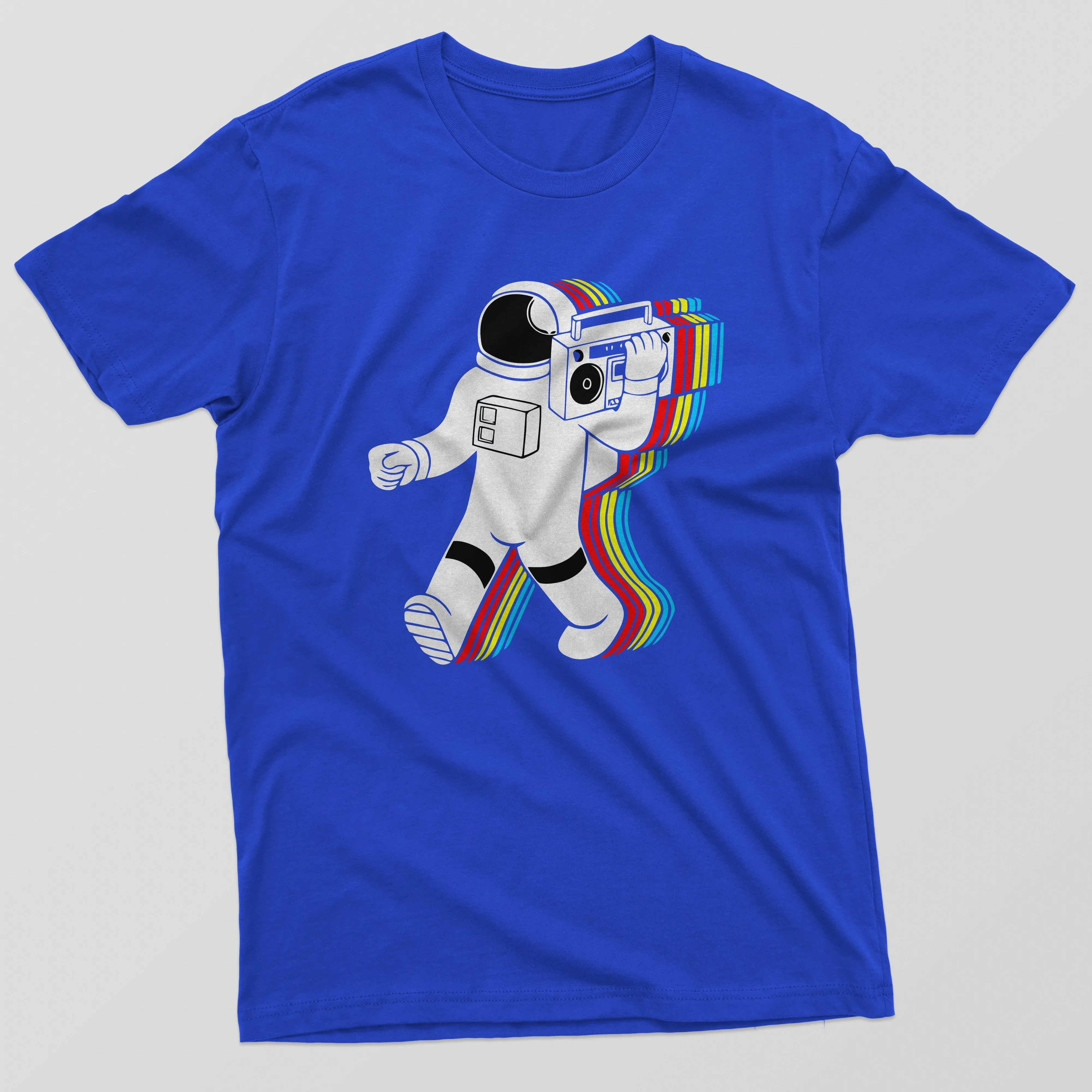 Funky Spaceman Mens T-Shirt