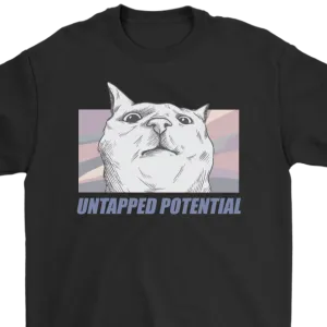Funny Cat T-shirt, Potential Cat Gift, Funny Cat Shirt, Funny Cat Gift, Gift for Cat Lover