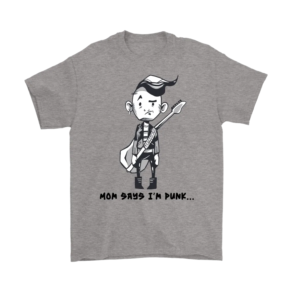 Funny Punk Rock T-shirt, Gift for Punk Rocker, Punk Rock Kid, Funny Punk Rock Shirt