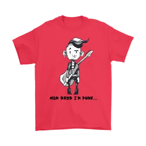 Funny Punk Rock T-shirt, Gift for Punk Rocker, Punk Rock Kid, Funny Punk Rock Shirt