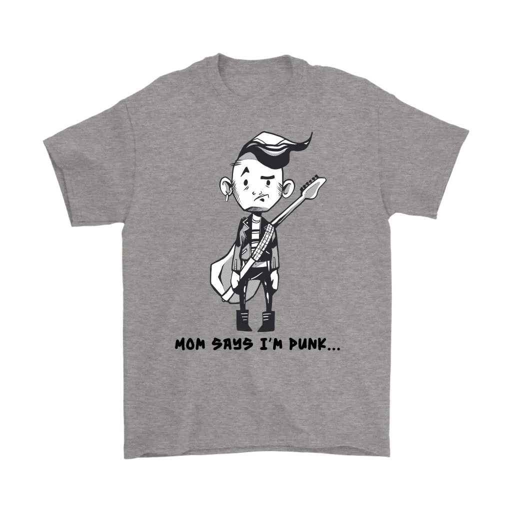 Funny Punk Rock T-shirt, Gift for Punk Rocker, Punk Rock Kid, Funny Punk Rock Shirt