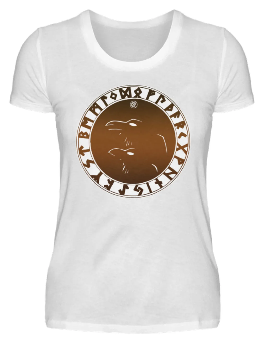 Futhark Hugin & Munin  - Damenshirt