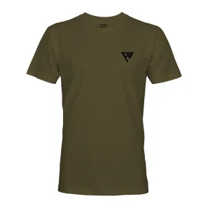FW BASIC ON OLIVE GREEN