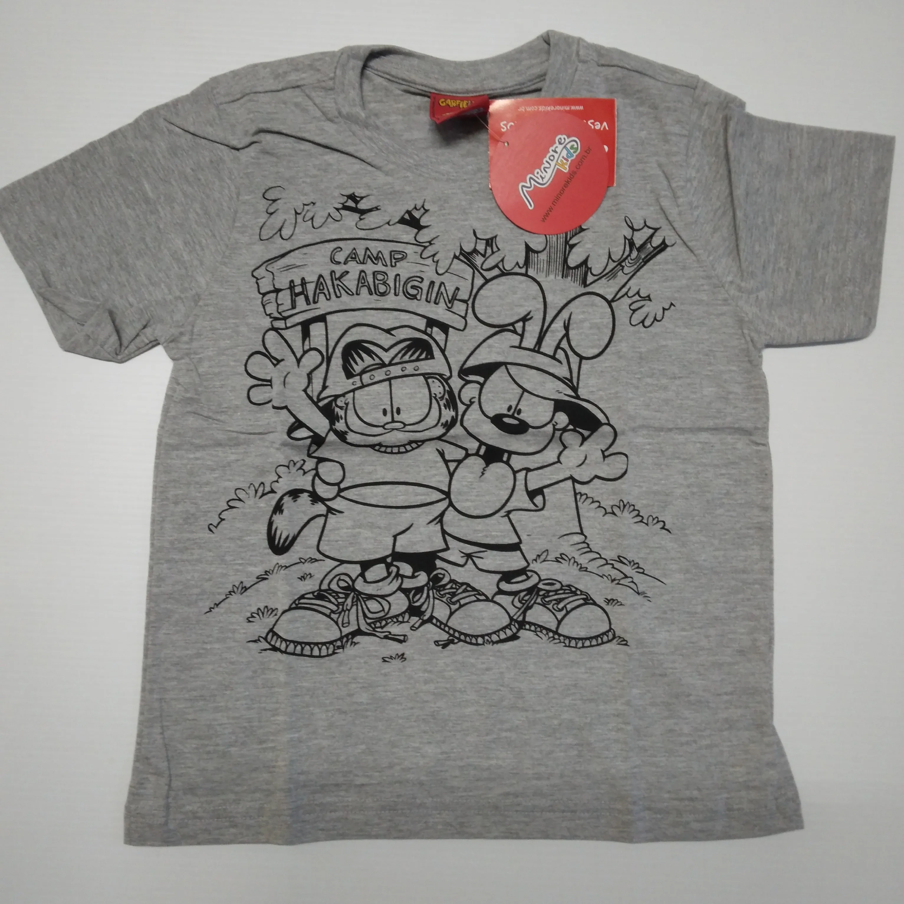 Garfield Camp Hakabigin Shirt Minore Kids