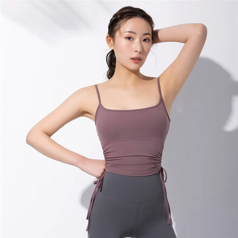 Gathering Beautiful Back Fitness Vest Women