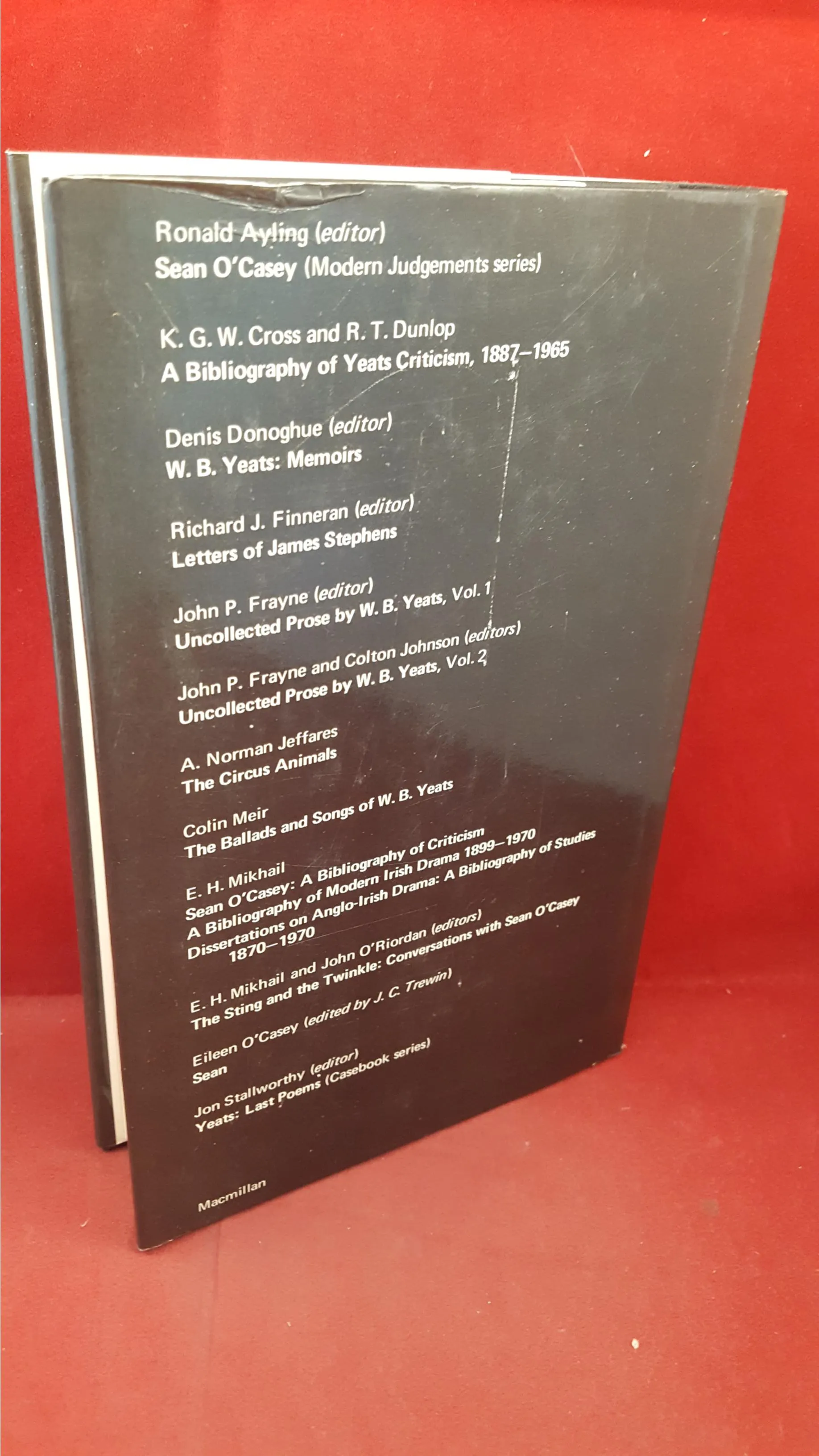 George Mills Harper - Yeats's Golden Dawn, Macmillan, 1974, First Edition