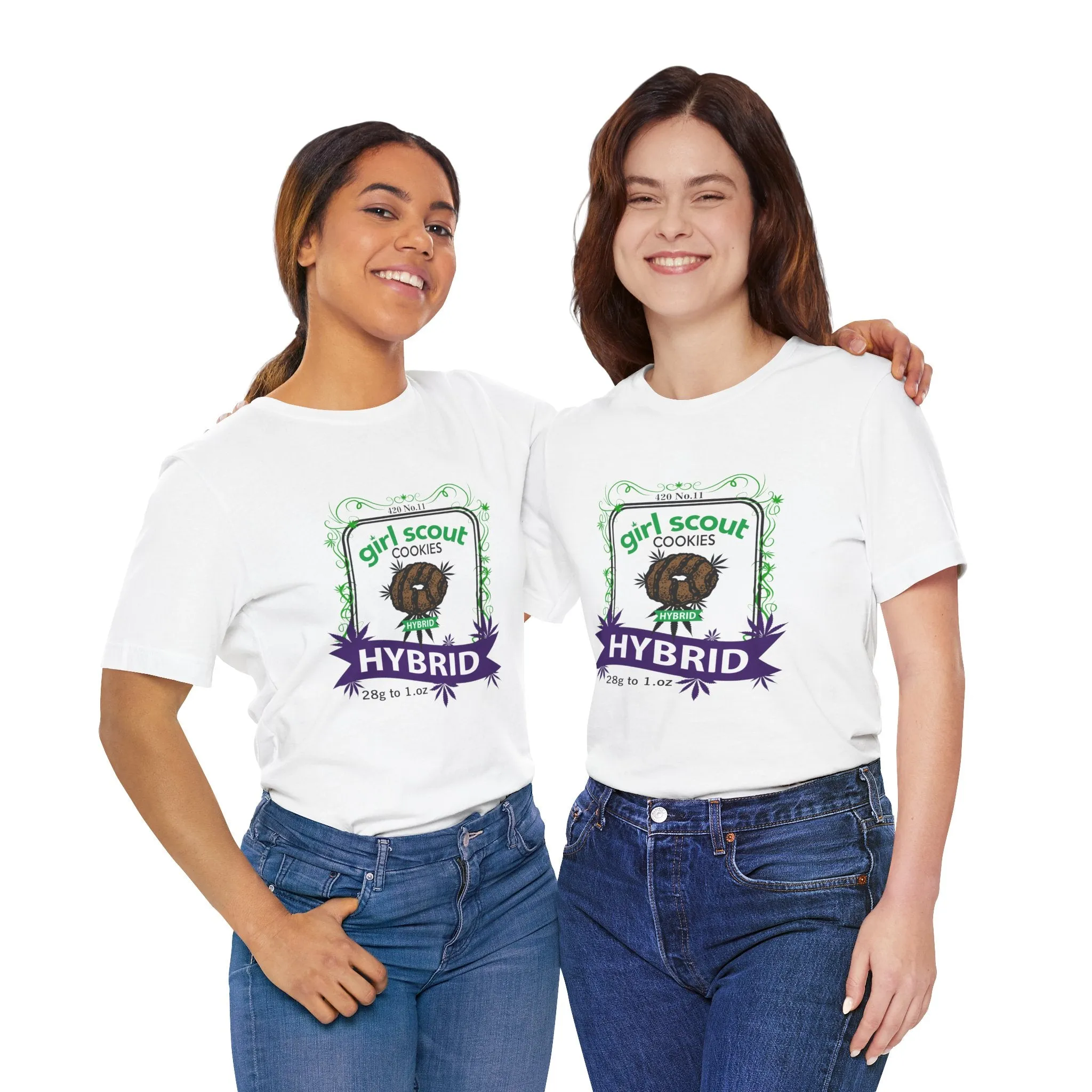 Girl Scout Cookies Hybrid Unisex Tee - Fun and Trendy Short Sleeve Shirt