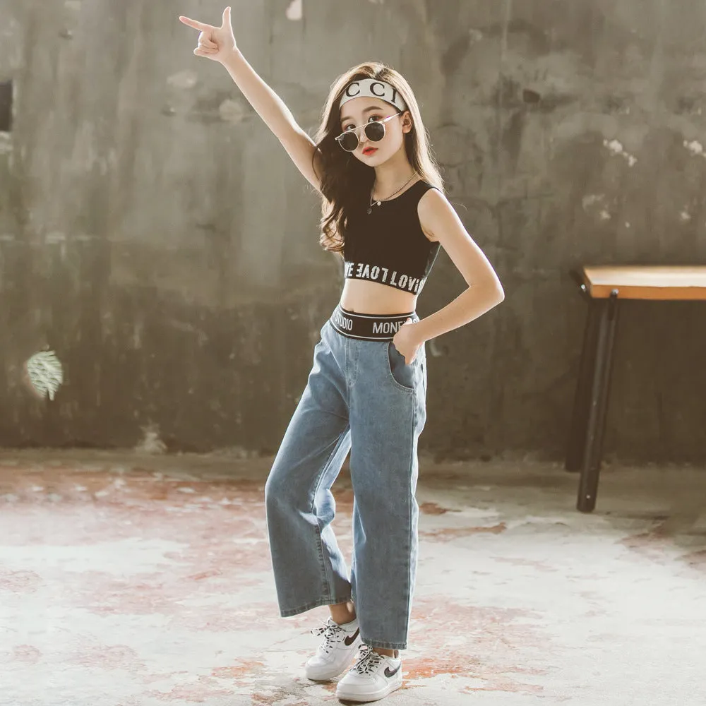 GLM Studio Top & Jean Set