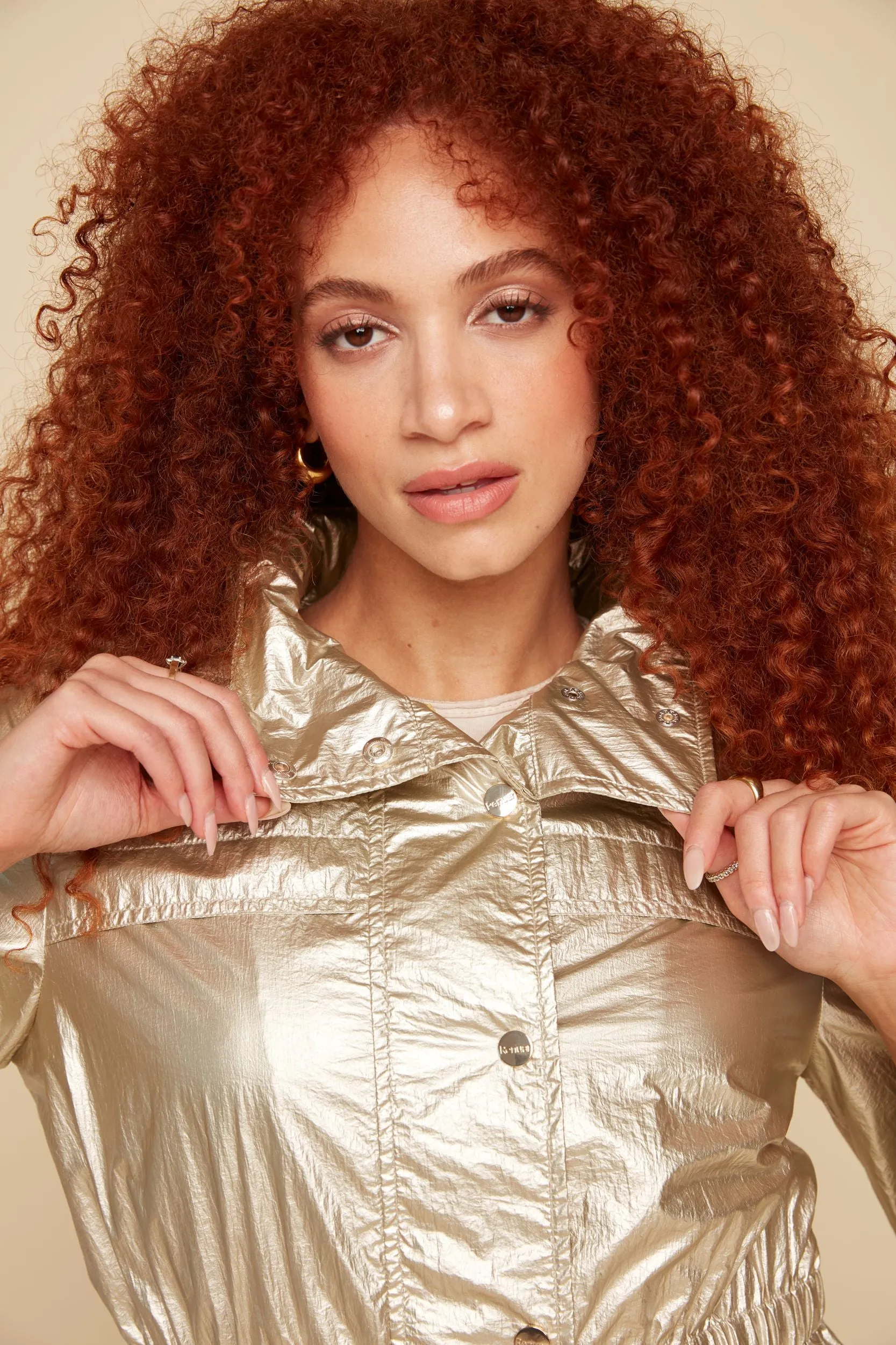 Gold Light Weight Jacket