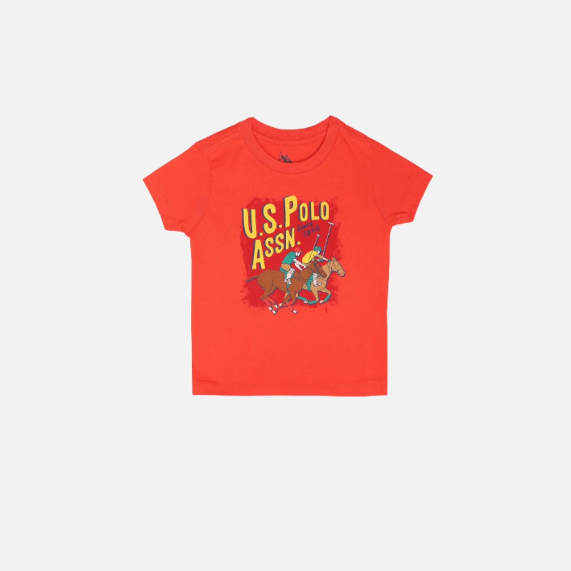 Graphic Print Crew Neck T-Shirt