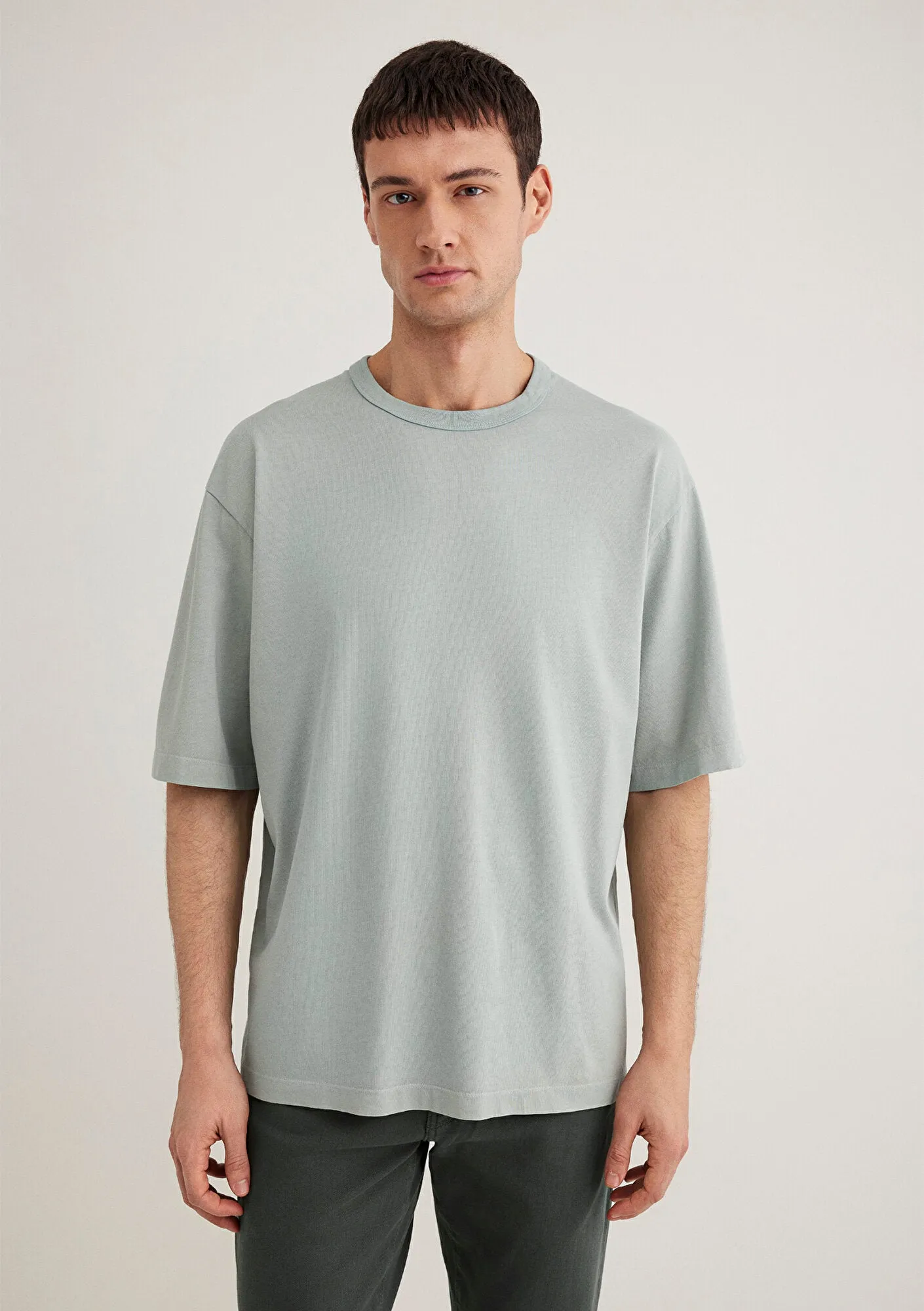 Gray Basic T-Shirt