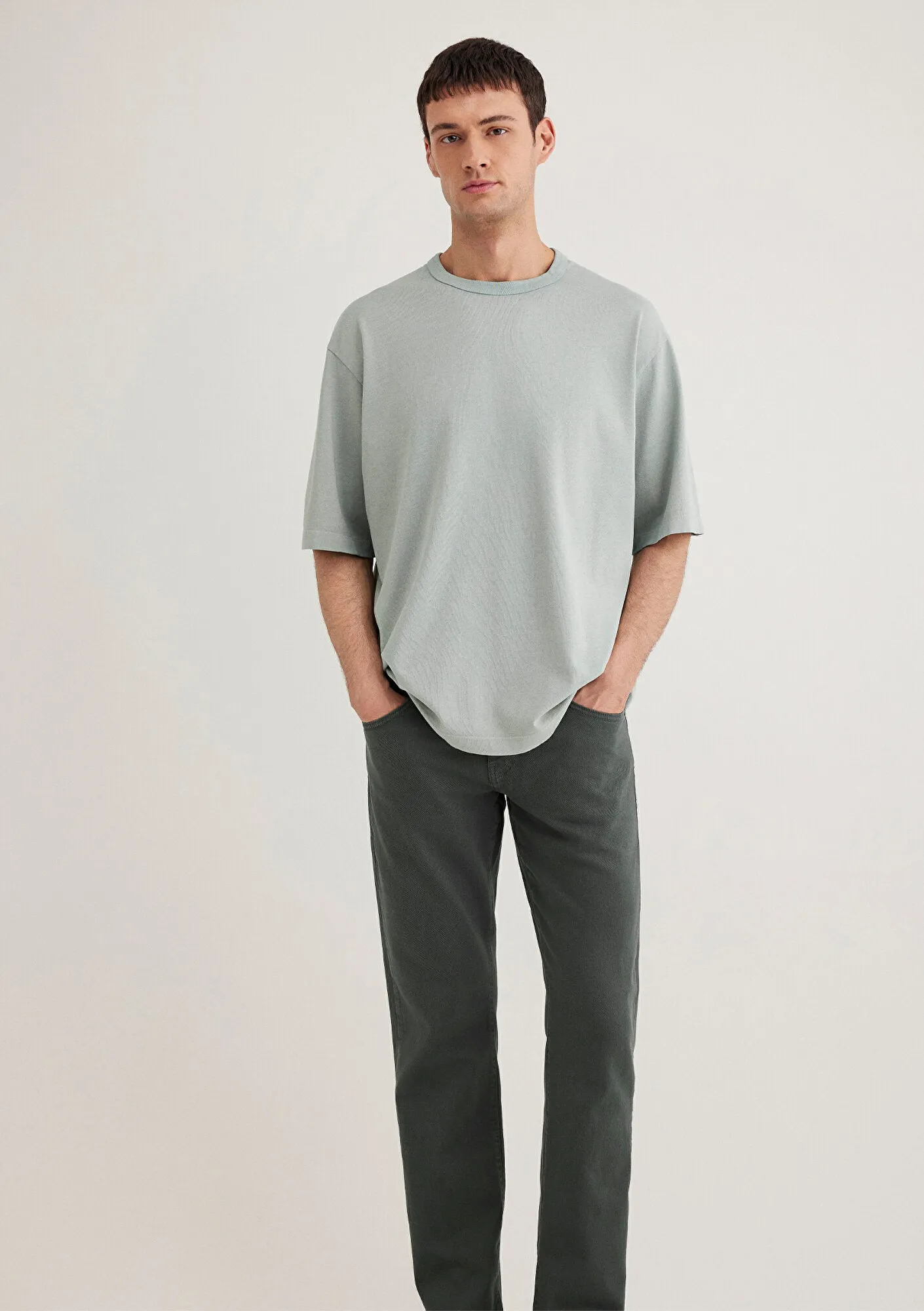 Gray Basic T-Shirt