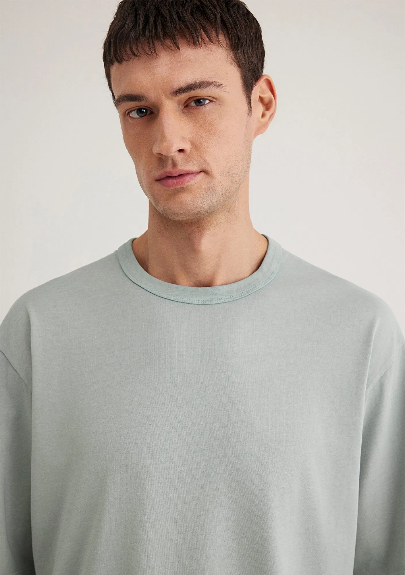 Gray Basic T-Shirt