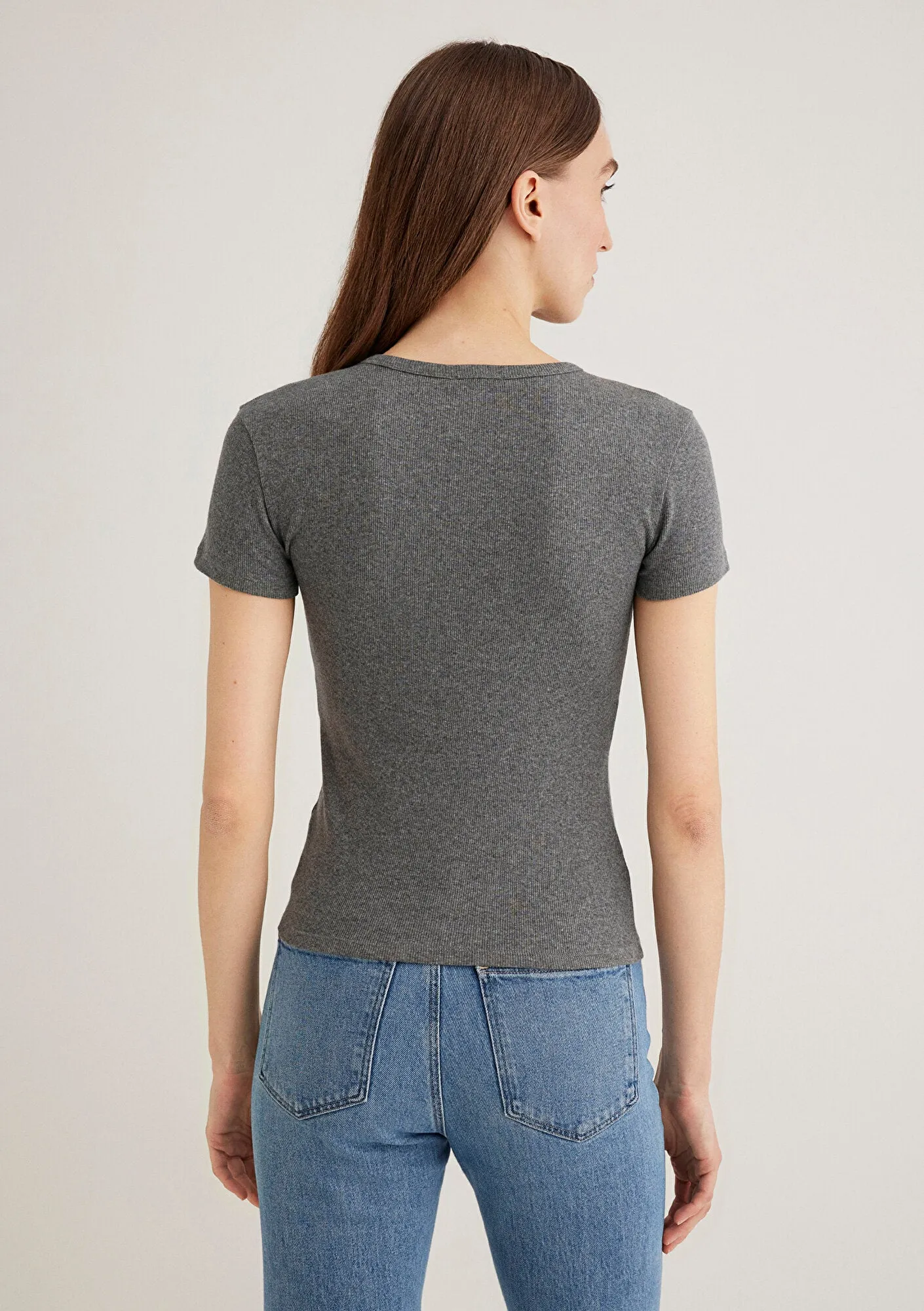 Grey Basic T-Shirt