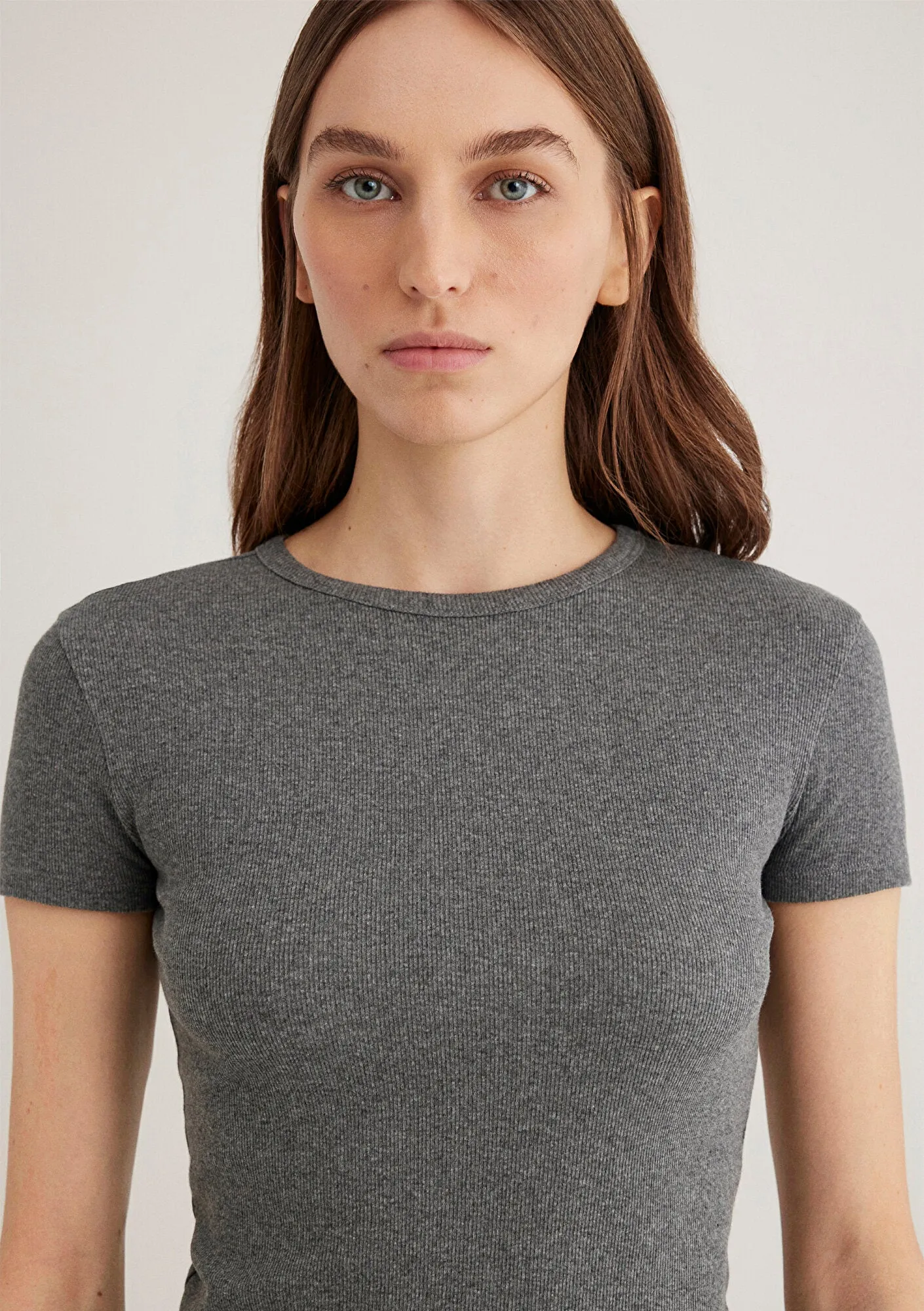 Grey Basic T-Shirt