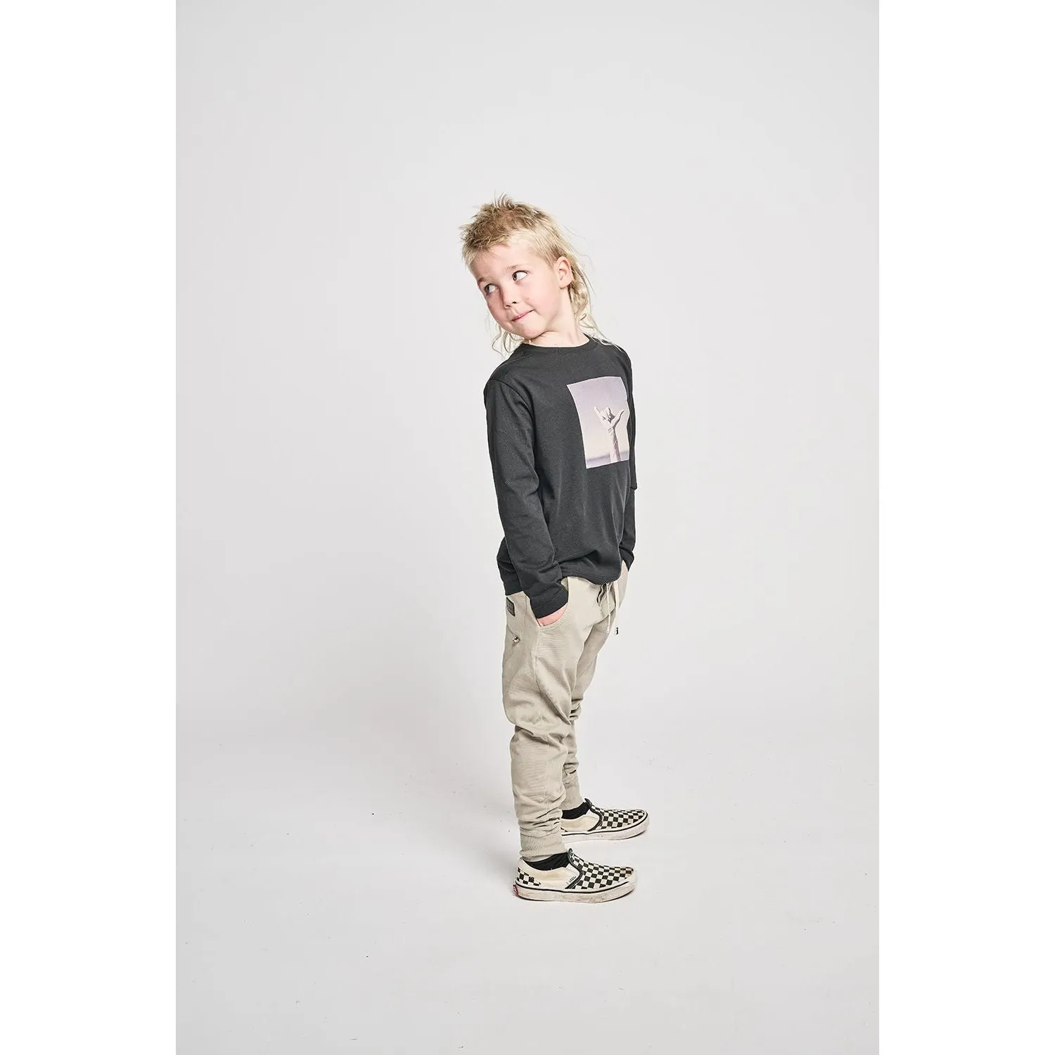 Hang Loose Ls Tee - Black