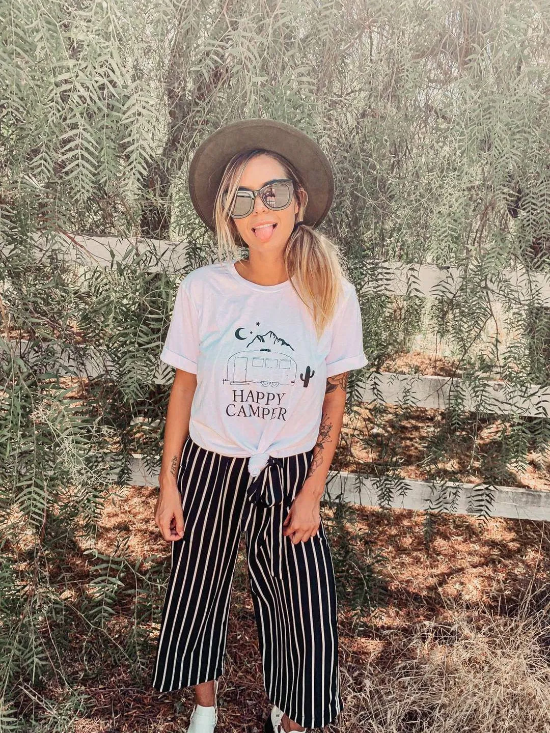 Happy Camper - Boyfriend Tee