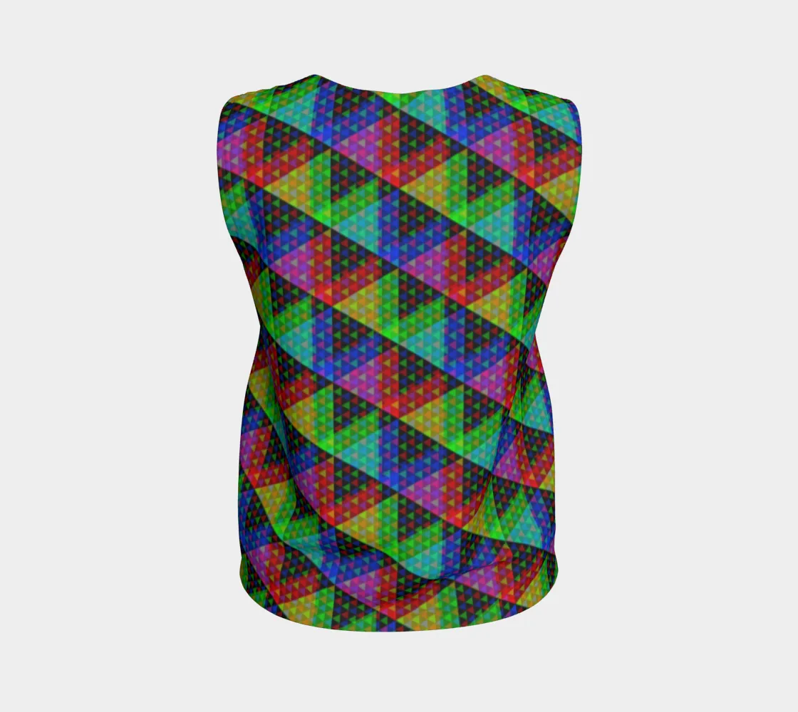 Harlequin Triangles Loose Tee