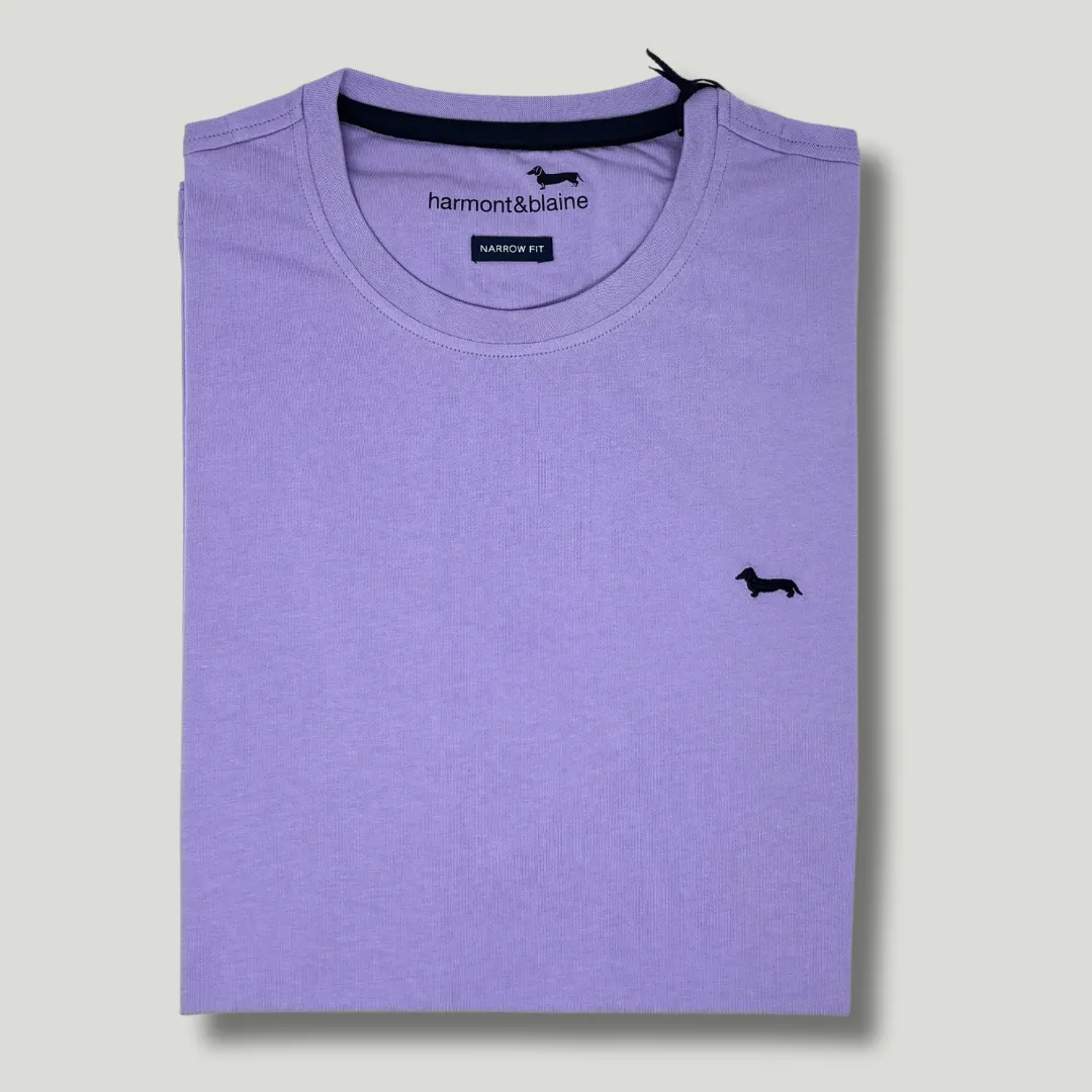 Harmont & Blaine Basic T-Shirt - Lavender
