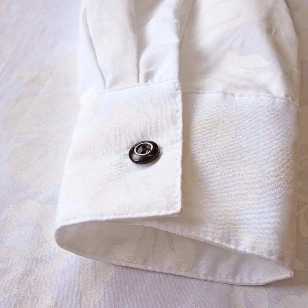 Hawaiian Hibiscus Dress Shirt