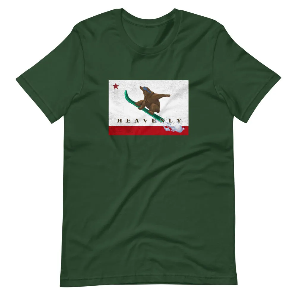 Heavenly CA Flag Grizzly Boarding Shirt