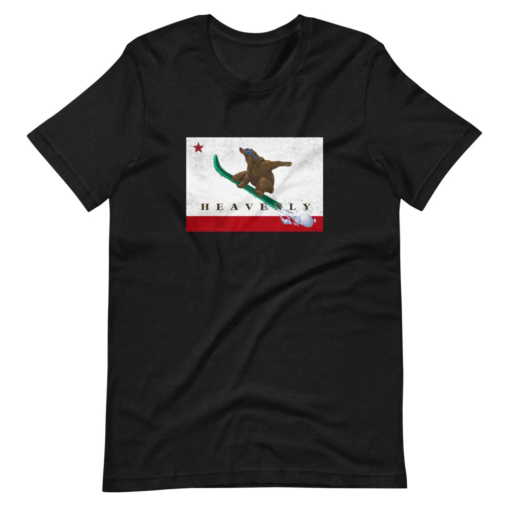 Heavenly CA Flag Grizzly Boarding Shirt