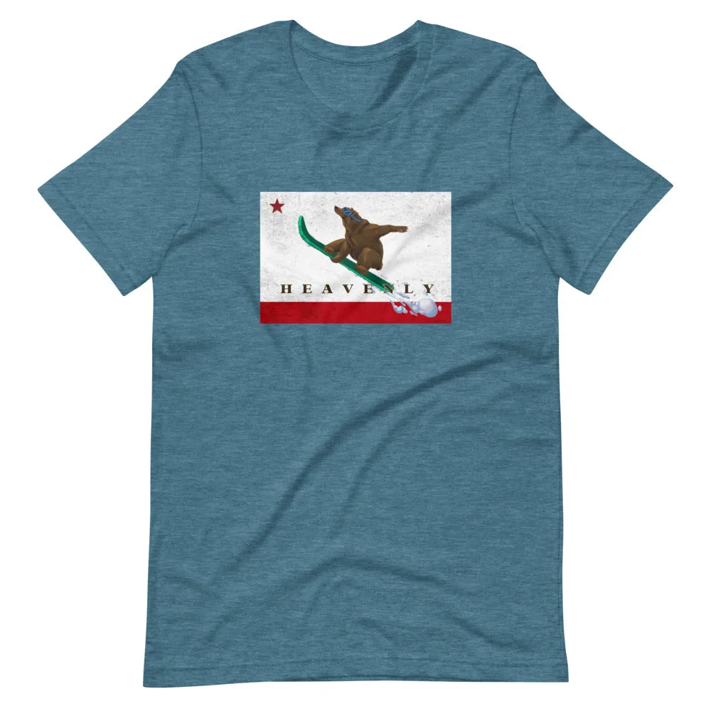 Heavenly CA Flag Grizzly Boarding Shirt