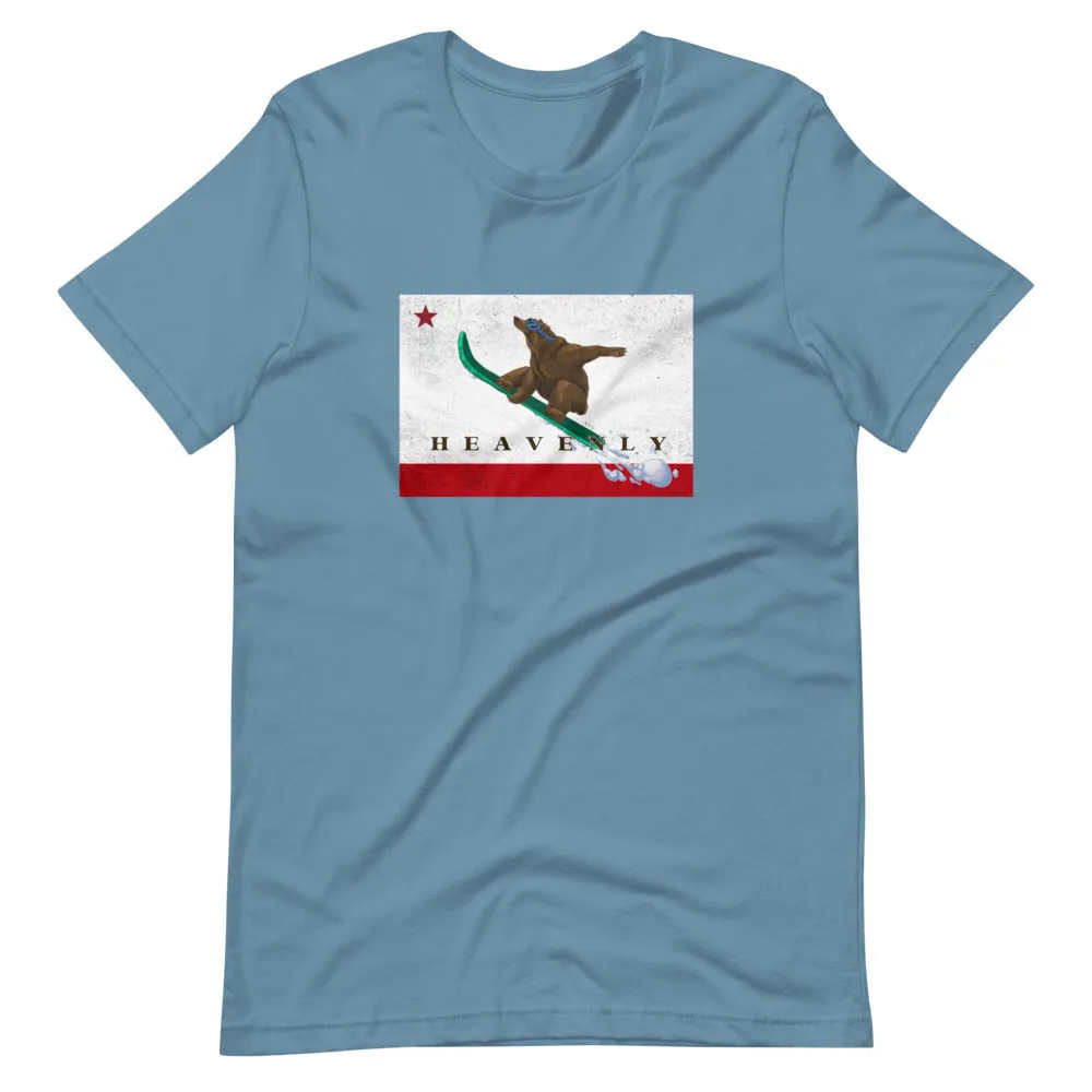 Heavenly CA Flag Grizzly Boarding Shirt