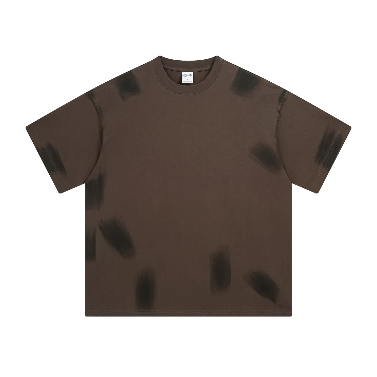Heavyweight Paint-Splatter Cotton Tee 285gsm